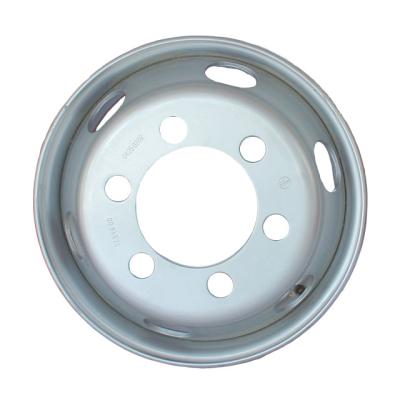 China Best Steel Selling Truck Wheel Rims Sale 6.00-16 Steel Tube Wheel For Trailer And Truck for sale