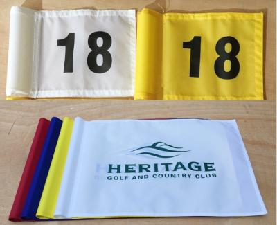 China Custom 100% Polyester Flags Flag For Golf Course BJF01 for sale