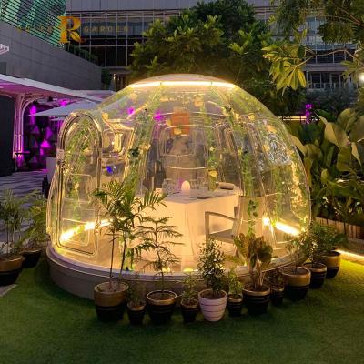 China HOT SALE Leisure Hotel Garden Guest Room Holiday PC Transparent Transparent Dome Tent for sale