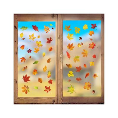 China Window Sticker Design Party Stage Layout Stickers Waterproof Paper For Wall Stained Glass for sale