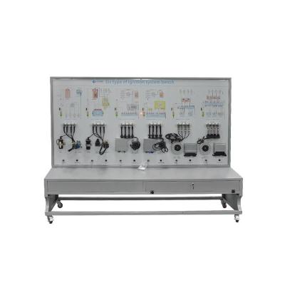 China Six Types Of Automotive Integrated Ignition System Teaching Board for sale