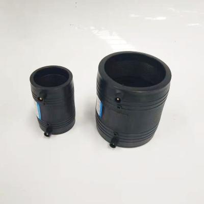 China S63 electro water supply fusion coupler PE100 SDR11 electrofusion pipe fittings with low prices for sale