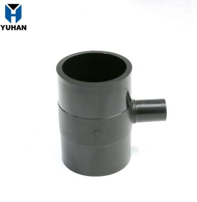 China Non-Toxic Corrosion Resistant Lightweight HDPE Pipe Butt Welded Fitting Tee Reducing Tee for sale