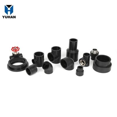 China HDPE Pipe Fittings Catalog Reducer/Flange/Tee/Elbow/Stub Corrosion Resistant Good Quality Coupling for sale