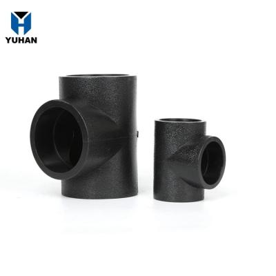 China Non - Toxic Corrosion Resistant Lightweight Water Pipe Fittings HDPE pn16 Equal Tee For Sale for sale