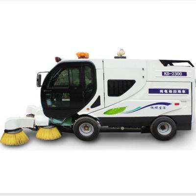 China Cultivate Road Sweeper Electric Road Sweeper Multi Drive School Property Function Small Battery Vacuum Sweeper for sale