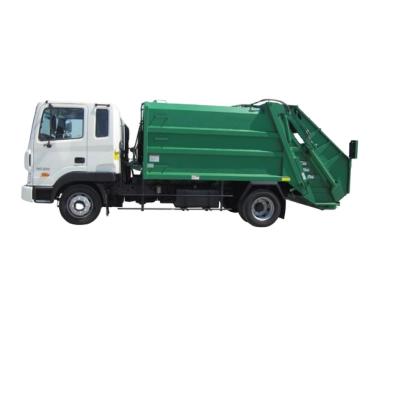 China Collected Municipal Garbage Recycling Garbage Garbage Compactor 5995*2000*2450 Mm Truck Rear Loading Hot Sale for sale