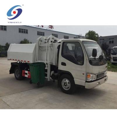 China Barrel Type Hanging Garbage Machine Garbage Disposal Plant 4*2 Bucket Type Truck for sale