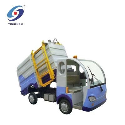 China Cargo Garbage Truck Zoomlian Three Wheel Tricycle Garbage Truck for sale