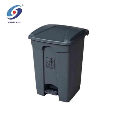 China Large Price Bin Sustainable Plastic Waste Bin Square Plastic Waste Bin Square for sale