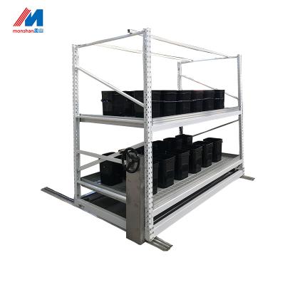 China 2*6ft 5*12ft Adjustable Hydroponic Growing Racks Galvanized Steel for sale