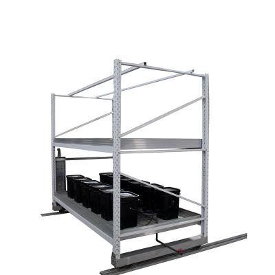 China Medical Plants 4*8ft Rolling Vertical Growing Racks 2000kgs Load for sale