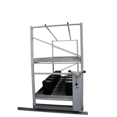 China Customized Mobile Hydroponic Growing Racks For Vegetation And Flowering for sale