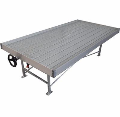 China Easy Cleaning UV Resistant 4x8 Rolling Grow Tables For Medical Plants Cultivation for sale