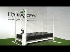 Customized Mobile Hydroponic Growing Racks For Vegetation And Flowering