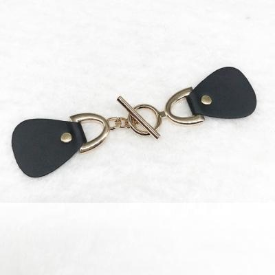 China Washable Leather Button Switch Clasp Duffel Bag Clasp Metal Buckle Replacement Button Jacket Coat Jacket Sewing Clothing Accessories for sale