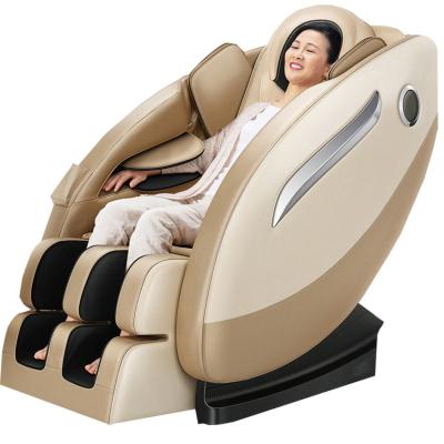 China Leather Body Small Pedicure Chairs 3d Massage Machine Chair Vending Recliner for sale