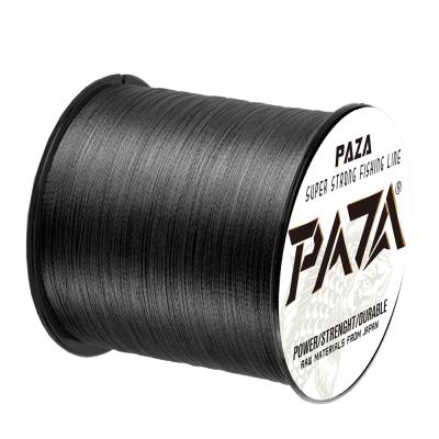 China PAZA High Strength 500M 8 Strands Thread Japan Multifilament Carp Braid Fishing Line for sale