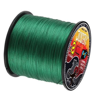 China PESCA High Tensile Multicolor Weave JOSBY Super Strong Yarn 8 Beaches 300M PE Braided Multifilament Fishing Line for sale