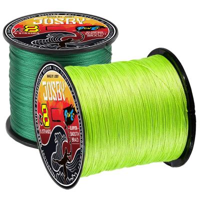 China JOSBY High Tensile New 300M 8 Strands Super Strong Multicolor Multifilament Japan PE Braided Fishing Line 14-90 lbs for sale