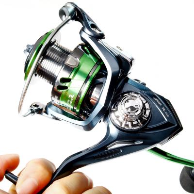 China JOF 9+1bb Straight High Speed ​​5.2:1 Deep Spin Coil Coil 3000 Light Carp 4000 Metal Preloading Fishing Reel for sale