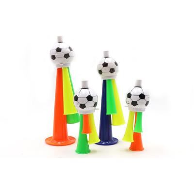 China ZQX134 Daily Life Big Small Medium Kids Plastic Football Air Cheer Horn For Football Match Whistle for sale