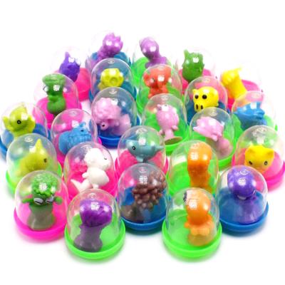 China CY007 2020 Hot Sales Toys Kid Mini Promotional Gifts Animal Plastic Gashapon Capsule Toys for sale