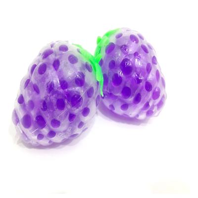 China 2020 Stress Release Toy Baby Silicone Relaxing Balls Squeezing Relief Ball Fruit Ball Sensory Rubber Toys H627 for sale