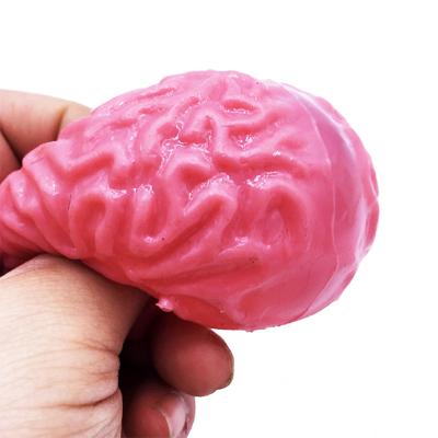 China W019 China Products Kid Toys Eco-friendly Material Wholesale Brain Shaped TPR Compression Toy Other Educational Toys for sale