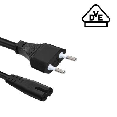 China Yelei kc Approved YK01 2 Pin Plug Electric Supply Extension Korea Power Cord AC Power Cord Sample Available KOREA YK01 for sale