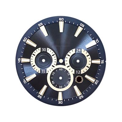 China Super Luminous Durable 2021 Movement Brand Your Own Logo Blue Watch Dial for sale