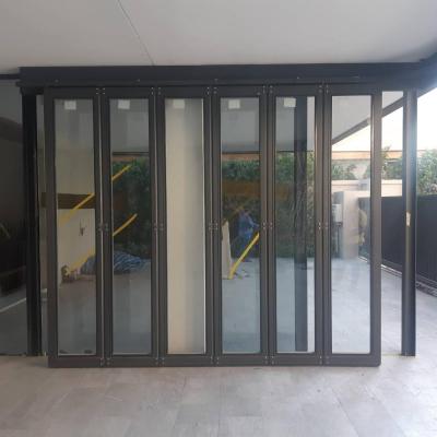 China Fashion Frame Polycarbonate Aluminum Sheet Side Sliding Door For Garage for sale