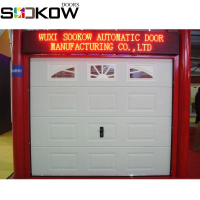 China Garage Automatic High Quality Remote Control Sectional Wooden Door Panels Sale for sale