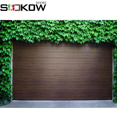 China automatic sectional garage door/automatic garage door/garage door for sale