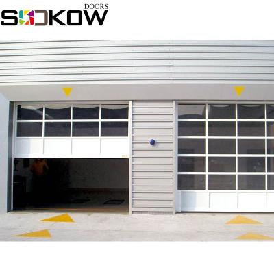 China Automatic Electric Insulated Steel Industrial Door Used Commercial Doors for sale