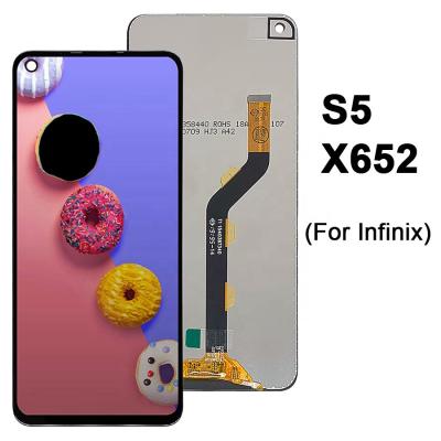 China 100% Professional Test 6.6inch LCD Phone Screen For Infinix S5 X652 Touch Screen Digitizer Assembly X652 for sale