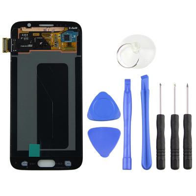 China High Quality Durable Super Amoled Mobile Phone LCD Touch Screen Replacement For Samsung Galaxy S6 Digitizer Assembly G920A G920U G920F for sale