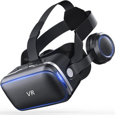 China Virtual Reality Tracking Virtual Reality 3D VR Headset Top Box For Smart Phone 3d Glass Headset For 4.7