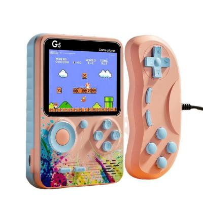 China Game Playing New Design Game G5 Handheld Game Player 500 In 1 Color Retro Reminiscent Screen Game Consoles Game for sale