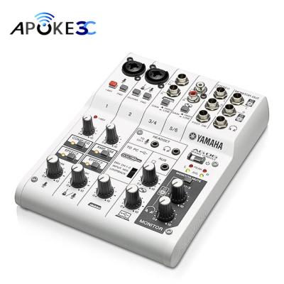 China Live High Quality Studio Equipment AG06 Adjustable Audio Mixer Audio Sound Cards and Mixers for sale