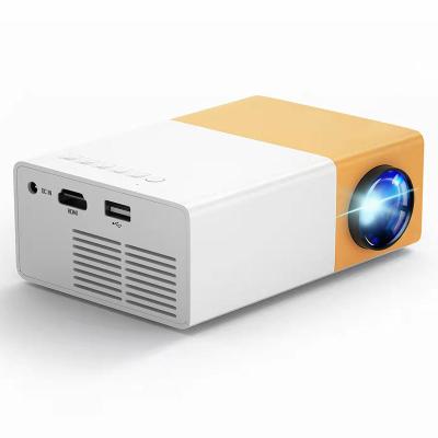 China Mini Projector YG300 Pro Newcomers 3D Beamer Native Support 480P 1080P Full HD Ready High LCD 2000 Lumens For Christmas Kids Projector for sale