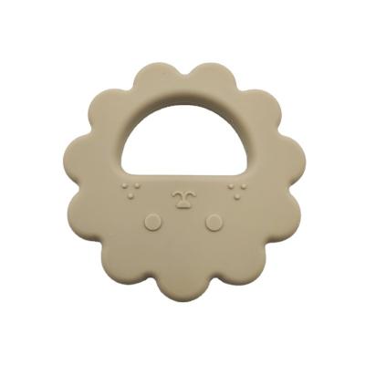 China New Eco Friendly Baby Toys Eco - Friendly Flower Shape BPA Free Silicone Baby Teether for sale