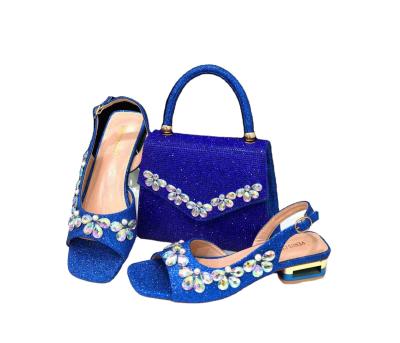 China Italy matching shoe and purse  set in high quality and new fashion for wedding/party women shoes for sale