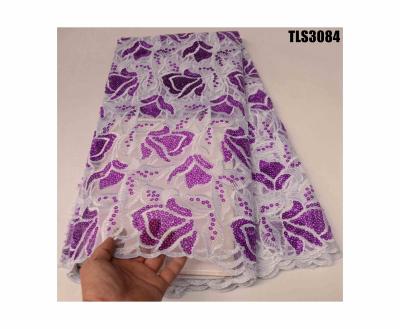 Cina Suppo Fabrico di pizzo per l'ufficio 2022 Nuovo design di lusso per le sequine Pizzo per il vestito di festa o ufficiale in vendita