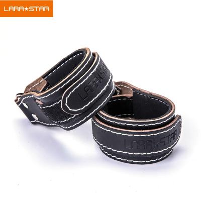 China Performance Support Leather Ankle Support Wraps Metal Ankle Brace Ankle Straps Resistance Bands For Cable Machine for sale