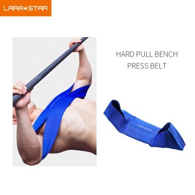 China Fitness Sports Gym Training Strap Weightlifting Protector Bench Press Sling Elastic Band for sale