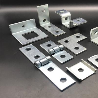 China M10 Nut Unistrut Flat Plate Cross HDG Steel Post Base Plate for sale