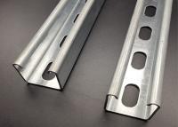 Cina Zinc Plated 41x41 41x21 Slotted Plain Custom HDG Unistrut Channel in vendita
