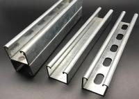 China Galvanized Steel 41x41 Slotted Unistrut Channel 3m 6m for sale