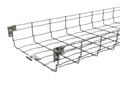 China 304 Stainless Steel 150mm Wide Wire Mesh Cable Trays for sale